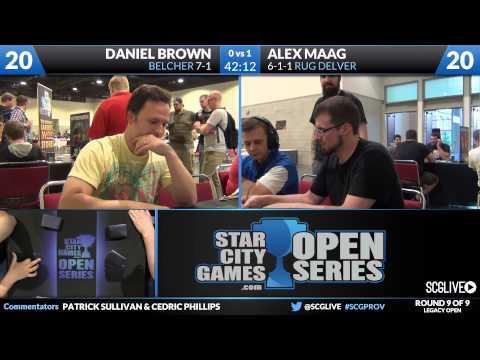 SCGPROV - Legacy - Round 9 - Alex Maag vs Daniel Brown