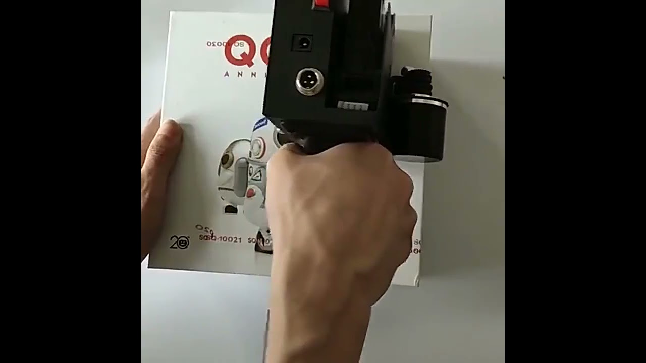 Handheld Touch Screen Inkjet Printer Label Print Machine 600DPI 12.7mm USB QR Code QR Bar