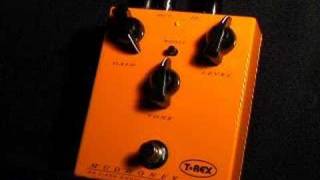 Video thumbnail for T-Rex Mudhoney Distortion Overdrive Pedal by ProGuitarShopDemos