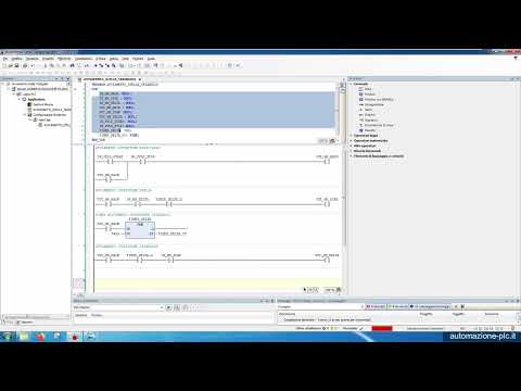 Avviamento stella triangolo di un motore con plc