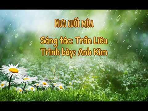 Mưa cuối mùa Sheet - Anh Kim