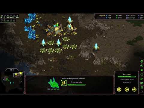 Bisu (P) vs Effort (Z) en Fighting Spirit - StarCraft BroodWar REMASTERED