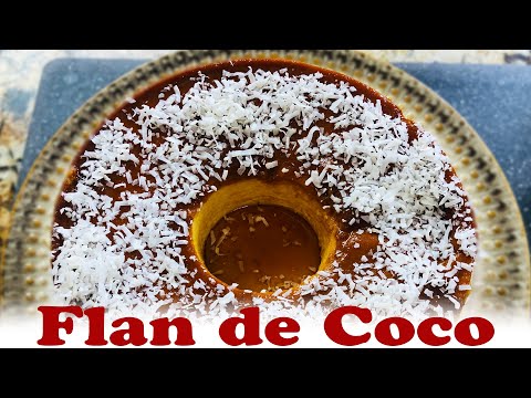 Flan de Coco Receta