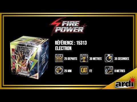 FIRE POWER® ELECTRON® 25 DEPARTS