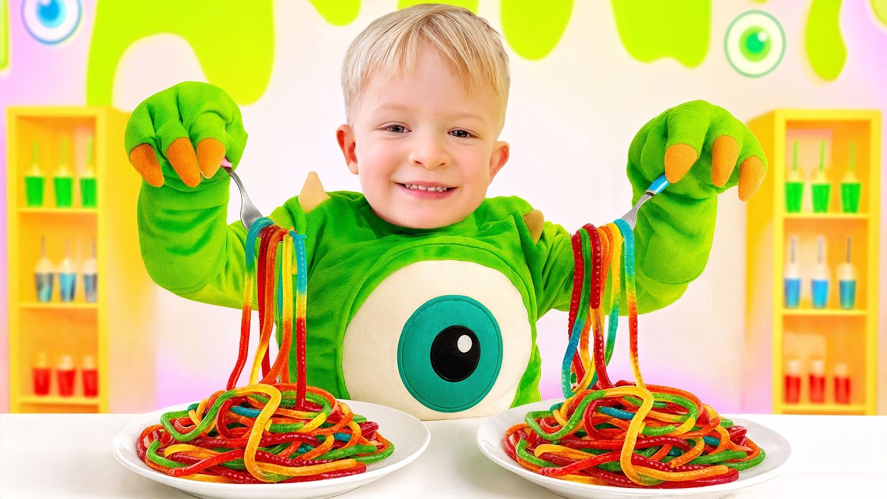 Adam & Oliver Play Cafe Stories for Kids