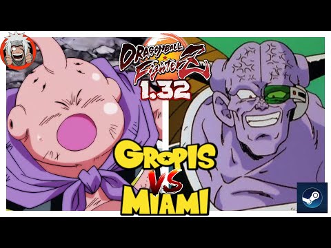 DBFZ Miami vs Gropis (Jiren, MajinBuu, A18) Vs (Jiren, Ginyu, Frieza)