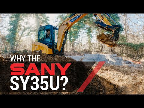 SANY SY35U Mini Excavator In Action: Why This Small Business Owner-Operator Chose SANY
