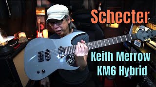 Video thumbnail for Schecter Keith Merrow KM6 Hybrid by Jon is just TOO LouD!!