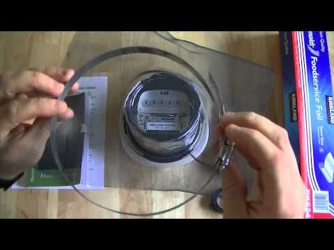 The Cheapest Way of Screening a RF Transmitting Smart AMI AMR Utility Meter