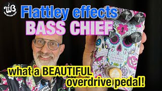 Video thumbnail for The Flattley Bass Chief OVERDRIVE pedal... What a beauty!!! by the wetter bass