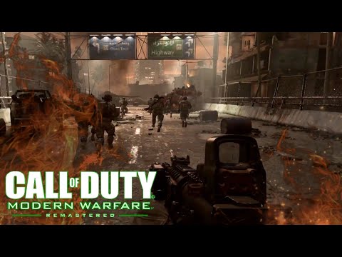 Call of Duty: Modern Warfare Remastered Let's play #4 SOMEWHERE IN HELL!!!