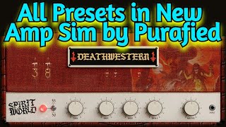 Video thumbnail for NEW Peavey 5150 Guitar Amp Sim by Purafied - Deathwestern Vst Plugin - All Presets Playthrough by Amner Hunter