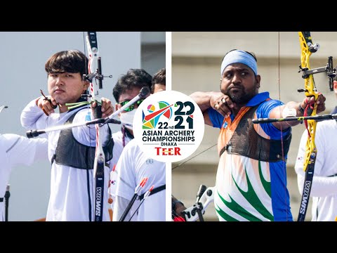 Korea v India – recurve men's team gold | Dhaka 2021 Asian Archery Championships