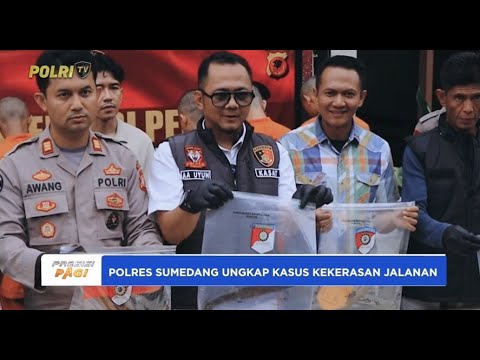 OPERASI PEKAT II LODAYA 2025, POLRES SUMEDANG UNGKAP KASUS KEKERASAN JALANAN
