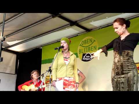 Flamenco "La Rondeña" /1 - 128. Montagsdemo gegen Stuttgart 21 - 25.06.2012