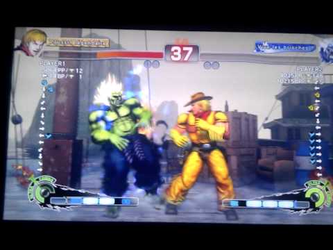SSF 4 AE TFA Banana ken vs Chris hu