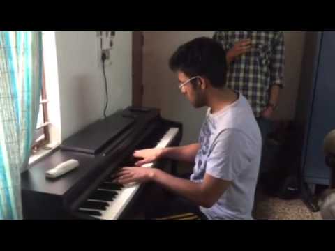 DHARMENDER SINGH GAUD Sanu ik pal piano cover by Dharam and Ram