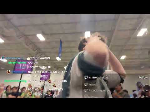 AARON ELIMINATES SPARG0 IN 49th PLACE! | SUPER SMASH CON 2023