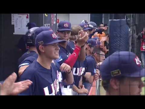 Highlights: USA v Spain - U-18 Baseball World Cup 2019