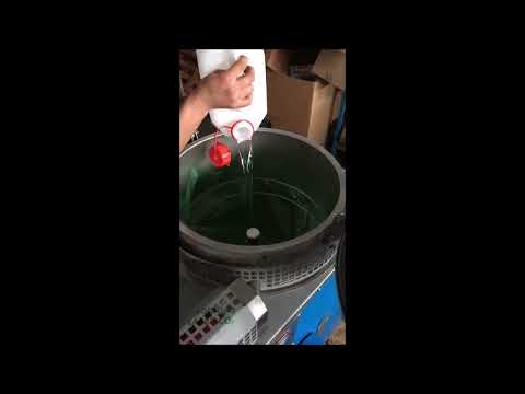 Distillatore per solventi Ciemme K60 con generatore di vuoto