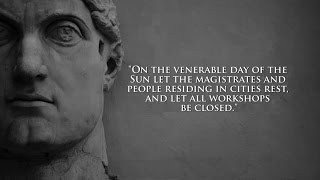 Video: In 321 AD, Emperor Constantine, a confirmed pagan Sun Worshipper changed the Sabbath from Saturday to Sunday