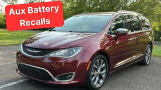 Chrysler Pacifica auxiliary battery recall: was there one?