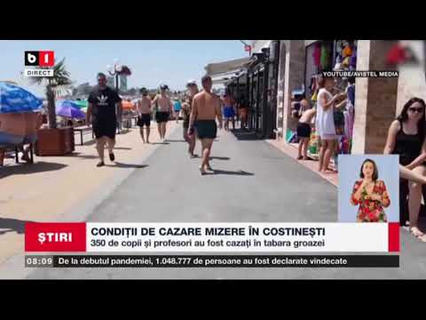 CONDITII DE CAZARE MIZERE IN COSTINESTI_Stiri B1_11 august 2021