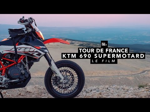 Tour de France en KTM 690 Supermotard & BMW 1200 GS - le film - 2021 ! | BLKMRKT