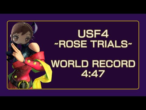 USF4 Rose Trials Speedrun WR - 4:47