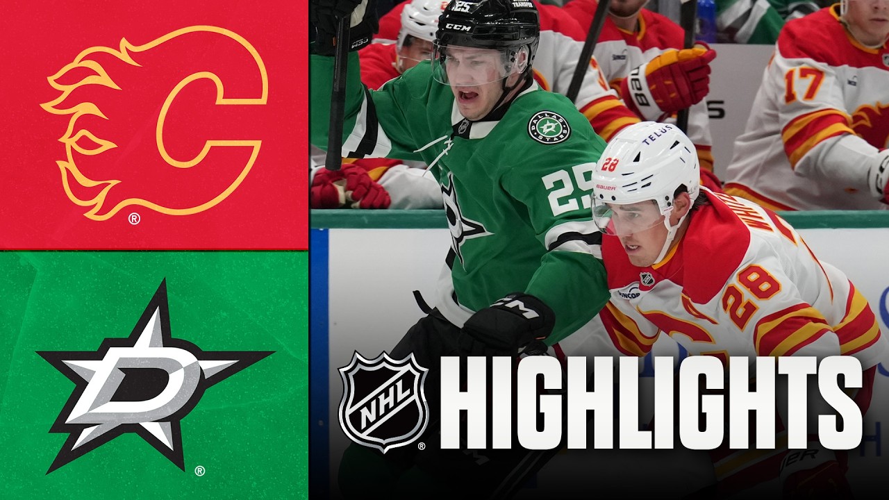 4월8일 댈러스 캘거리 NHL 하이라이트