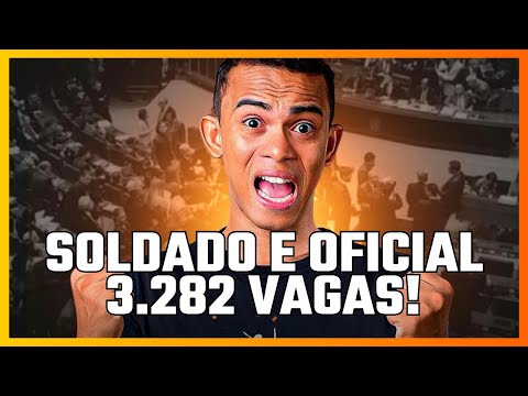 CONCURSO PMMG: URGENTE SAIU O EDITAL!