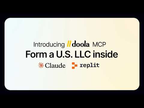 doola MCP for US LLC Formation 소개 영상