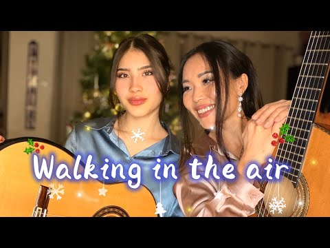 Walking in the air | Sound track from The Snowman | Thu Le and daughter 