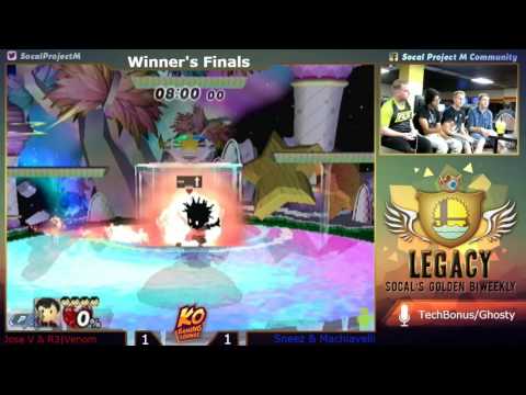 Legacy Vol 8: Doubles- Jose V (Ness) & R3| Venom (Wolf) vs Sneez (Rob) & Mach (DDD)