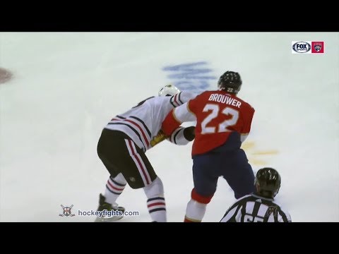 Brandon Manning vs Troy Brouwer