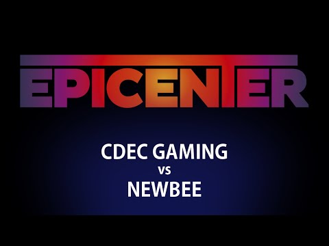 CDEC vs Newbee Game 2 - Epicenter CN Q - @DotaCapitalist @MotPax