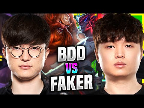 GEN BDD VS T1 FAKER! - GEN Bdd Plays Yone Mid vs T1 Faker Gragas! | Preseason 11