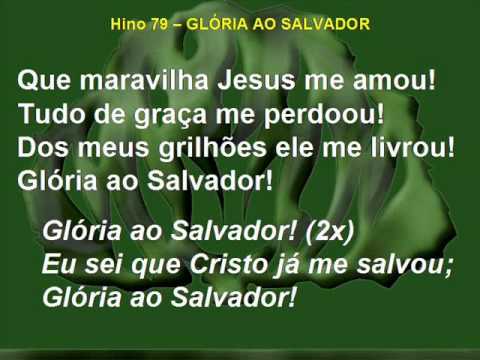 79 - GLÓRIA AO SALVADOR video