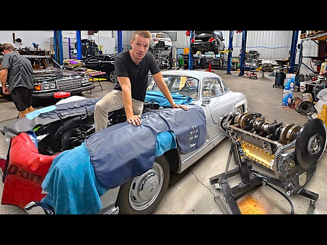 The Engine Damage On My $2,000,000 Mercedes 300sl Gullwing Is Way Worse Than I Thought! – Hoovies Garage