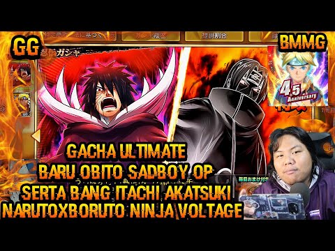 GACHA ULTIMATE NEW HERO OBITO SADBOY SERTA ITACHI AKATSUKI DAN HABISIN TICKET GACHNYA JUGA DI NXB