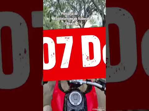 PERCURSO DO CICLOTURISMO DE ITABERABA BAHIA 2026 OTÁROS BIKE PRESENTE 