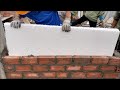 Awesome Ideas Not Everyone Know This Simple Soundproof Insulation Brick Wall Construction Technique