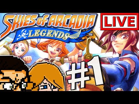 Let's Play Skies of Arcadia Legends Part 1 | Skies of Arcadia Gamecube Gameplay Playthrough