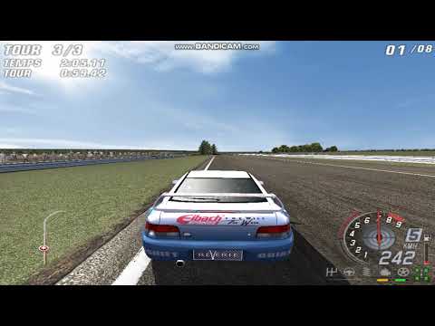 I'm destroying my opponents in Toca Race Driver 3