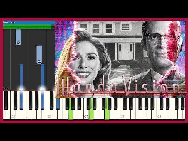 Vídeo relacionado con Making It Up As We Go Along (Intro Jingle from "WandaVision" - Episode 5) - Piano Rendition