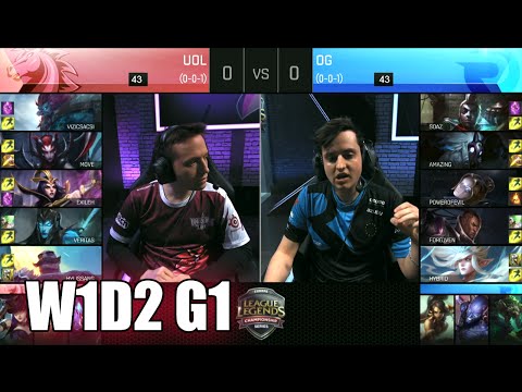 Unicorns of Love vs Origen | Game 1 S6 EU LCS Summer 2016 Week 1 Day 2 | UOL vs OG G1 W1D2 1080p