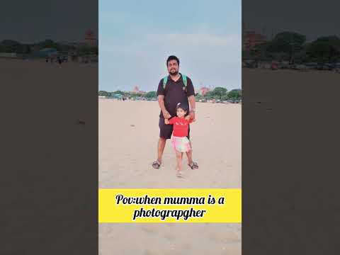 Beach view photos 🫰Please comment the best photographer #love #couple #beachscenes #fatherdaughter