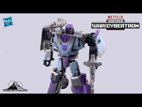 @Netflix @TransformersOfficial War For Cybertron Deluxe Class DECEPTICON MIRAGE Video Review