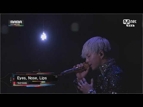 TAEYANG - '눈,코,입(EYES,NOSE,LIPS)' in MAMA 2014