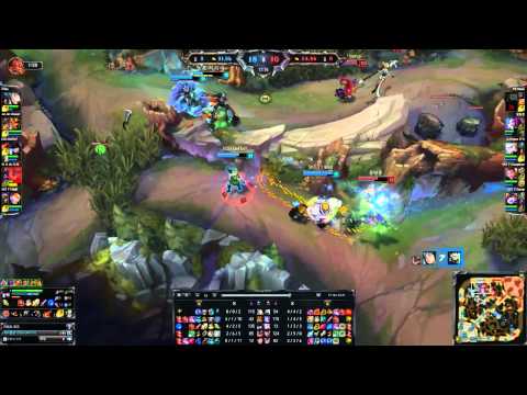EDG Deft - Caitlyn highlights vs. Jinx - Korean SoloQ - Season 2015 - League of Legends
